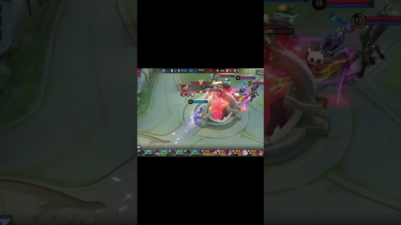 Gusion Savage 1 vs 5  #gusion #gusiongameplay #topglobalgusion #gusionking #newgusionking