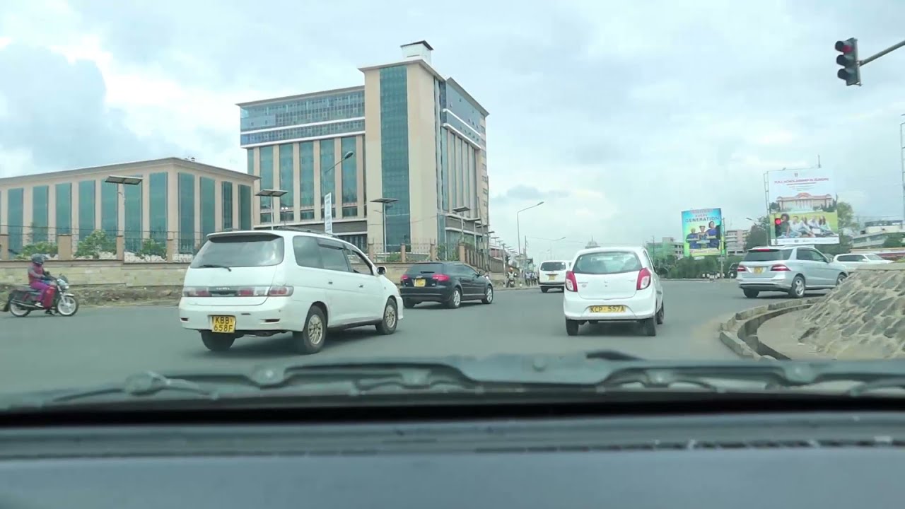 Drive thr Kenya's 1st Concrete road to Madaraka Estate n Nairobi West