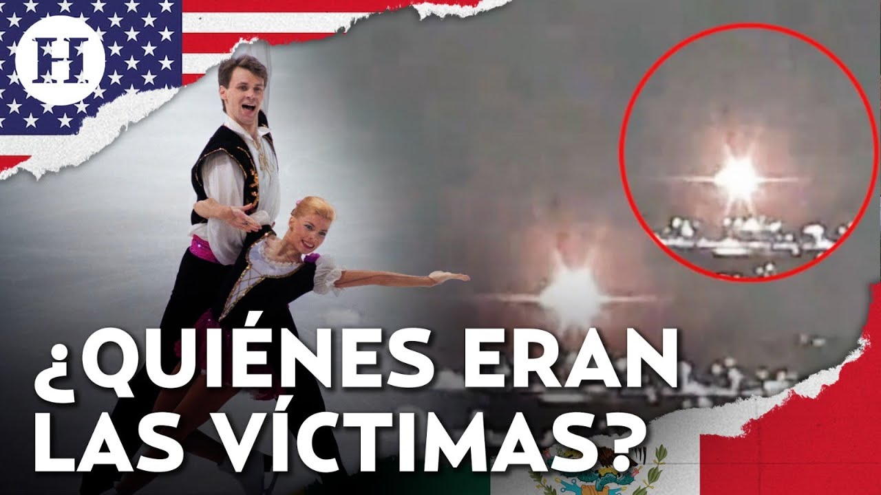 ¡Eran patinadores artísticos! Identifican a víctimas del accidente aéreo en Washington