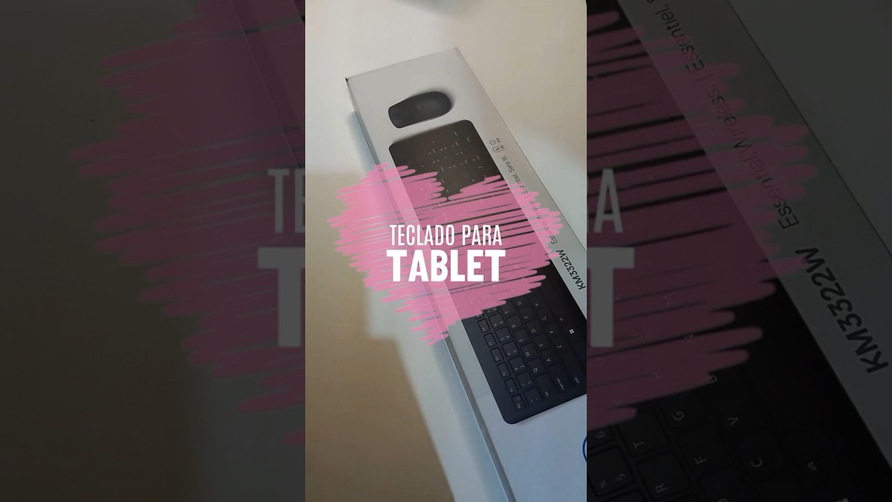 Teclado para tablet 🎀 #tablet #samsung #teclado #dell