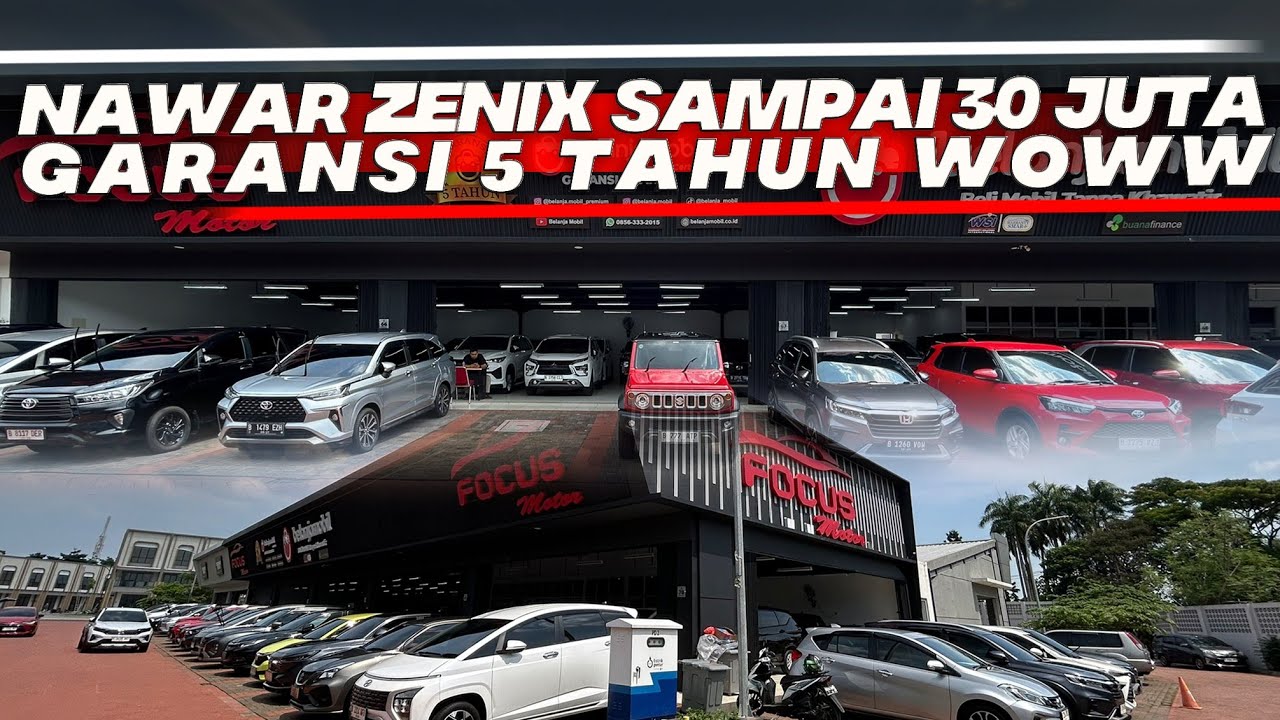 HARGA INNOVA ZENIX BEKAS TAWAR SAMPAI TURUN 30 JUTA SHOWROOM FOCUS MOTOR BELANJA MOBIL SERPONG