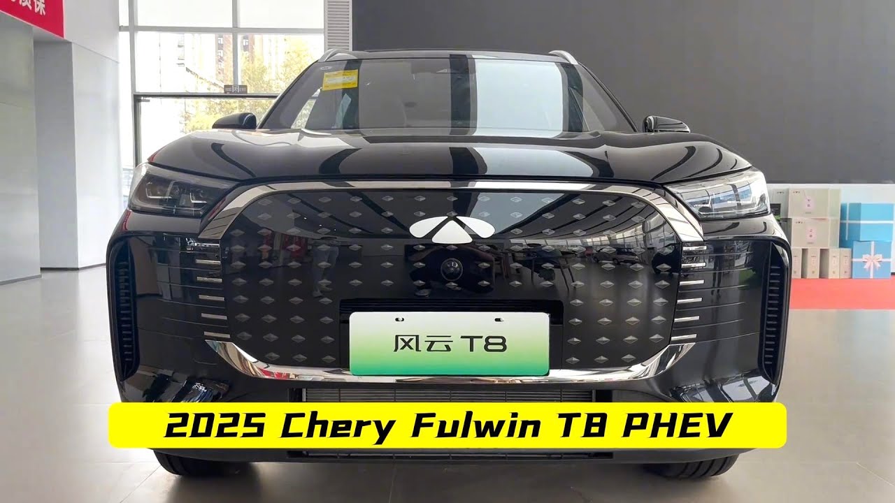 All New 2025 Chery Fulwin T8 PHEV - Exterior And Interior