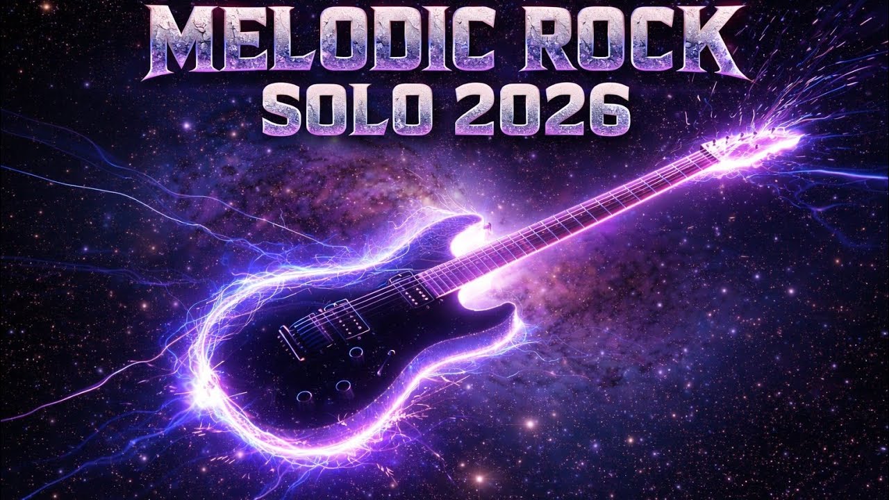 Melodic Rock Guitar Solo 2026 🎸 Emotional & Powerful Mix