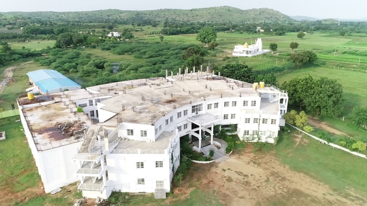 Aerial View of Sanskrithi School of Engineering, Puttaparthi