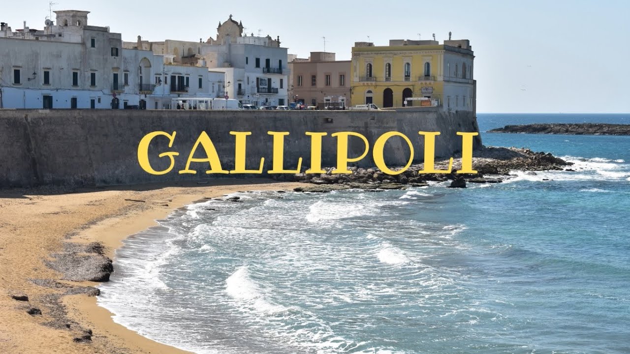 Típico pueblo italiano: Caminando por Gallipoli