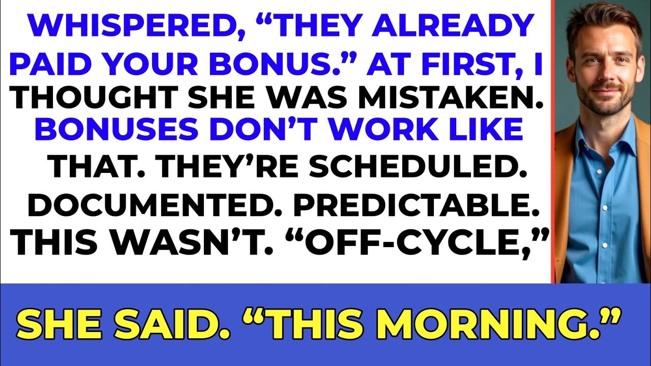 After I Signed the Exit Form, my teammate whispered, “They already paid your bonus… 