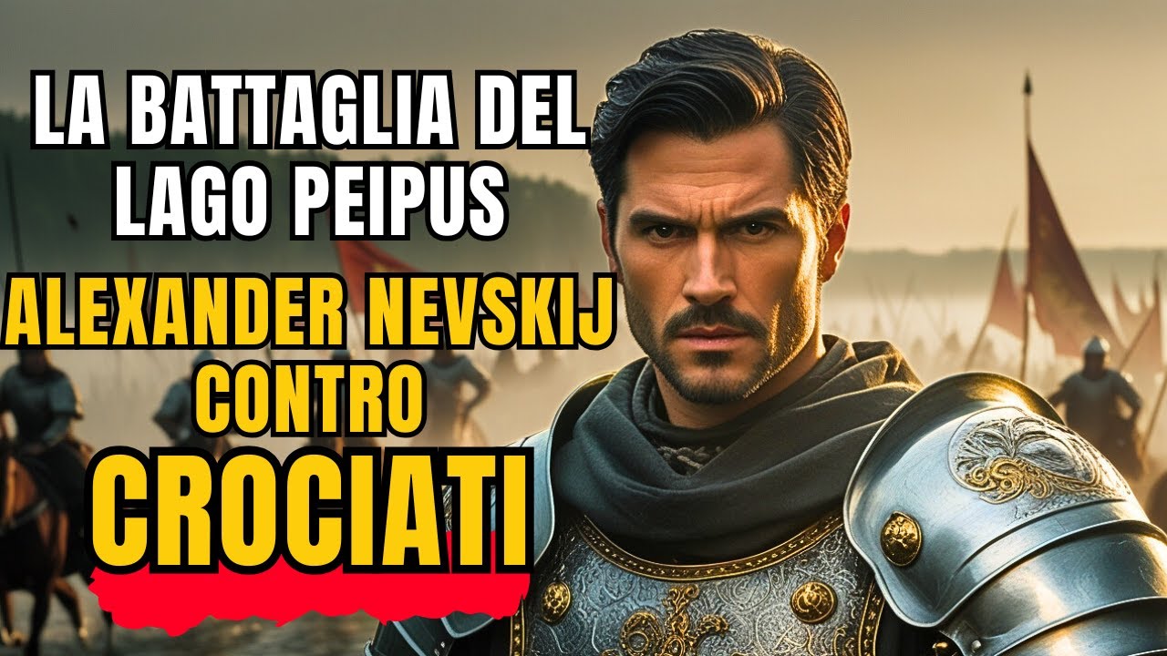 LA BATTAGLIA DEL LAGO PEIPUS: ALESSANDRO NEVSKIJ CONTRO I CROCIATI - BATTAGLIE STORICHE FAMOSE