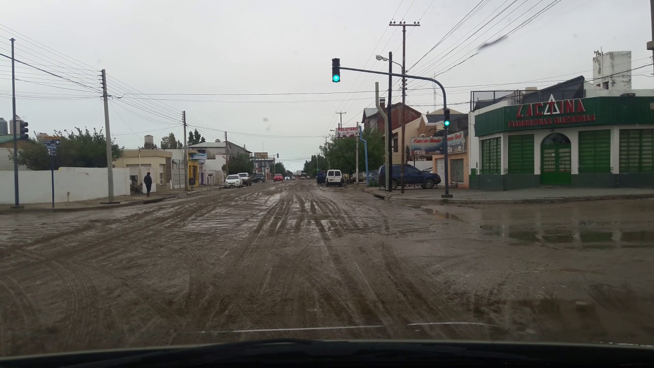 Comodoro Rivadavia Un recorrido luego del temporal parte 2 rutas