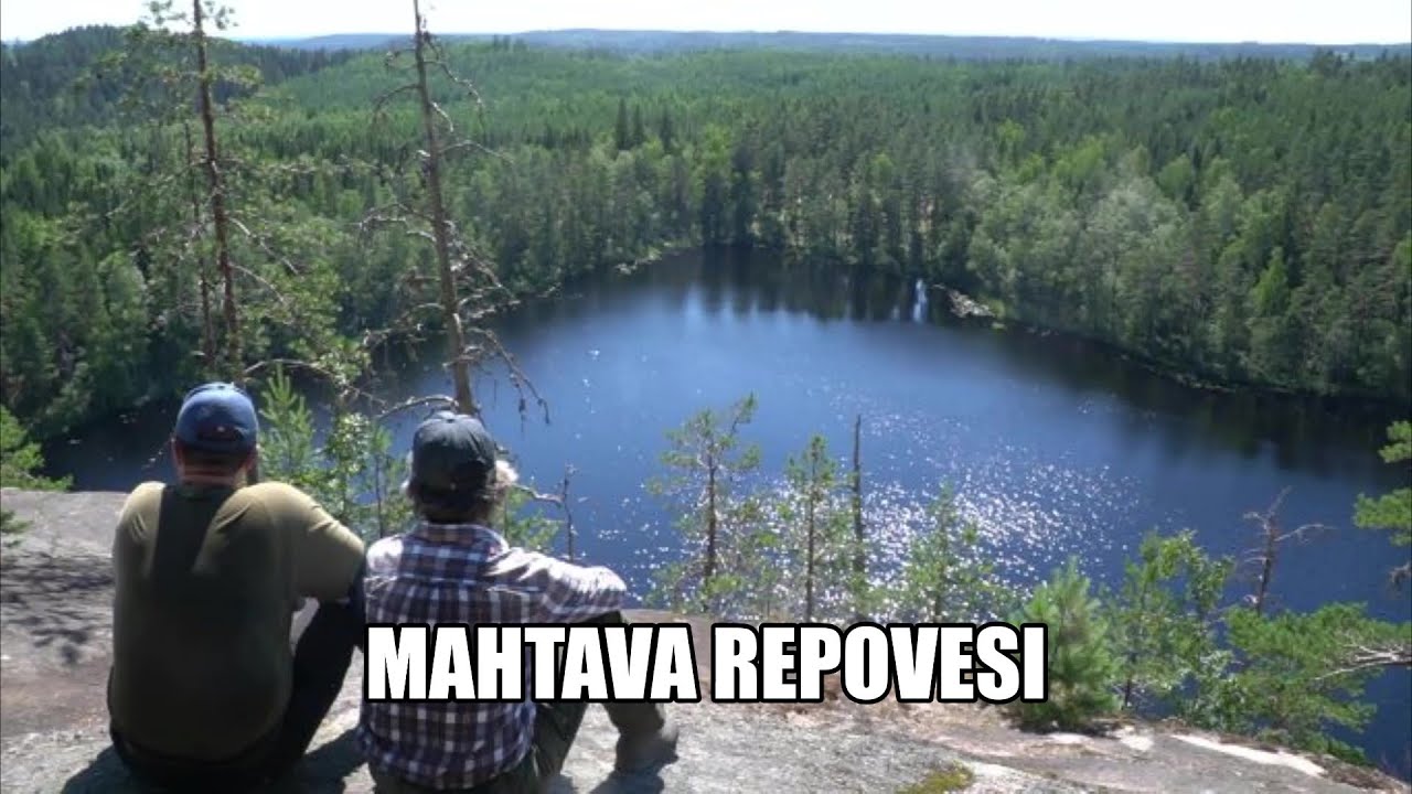 Retkeily. Mahtava Repovesi.