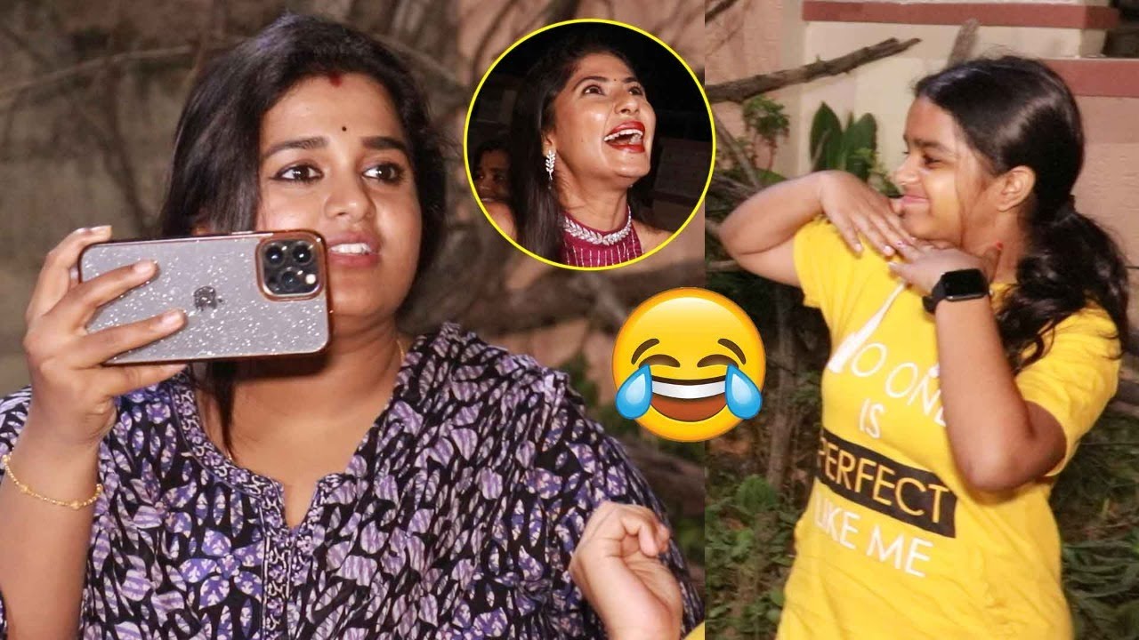 Serial Actress Srivani And Her Daughter Fun With Media @ Neha Chowdary House | Bigg Boss 6 | FL