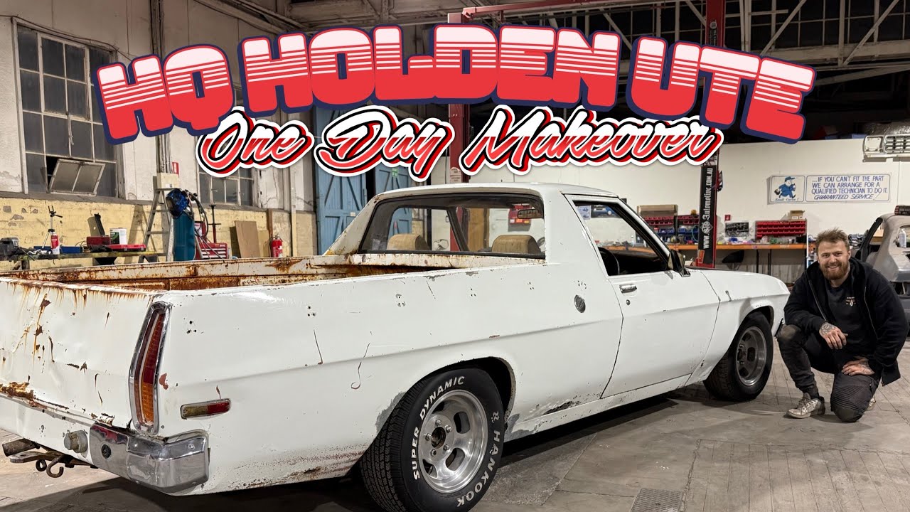 I BUY AN ABANDONED HQ UTE AND BRING IT BACK TO LIFE IN JUST ONE DAY!