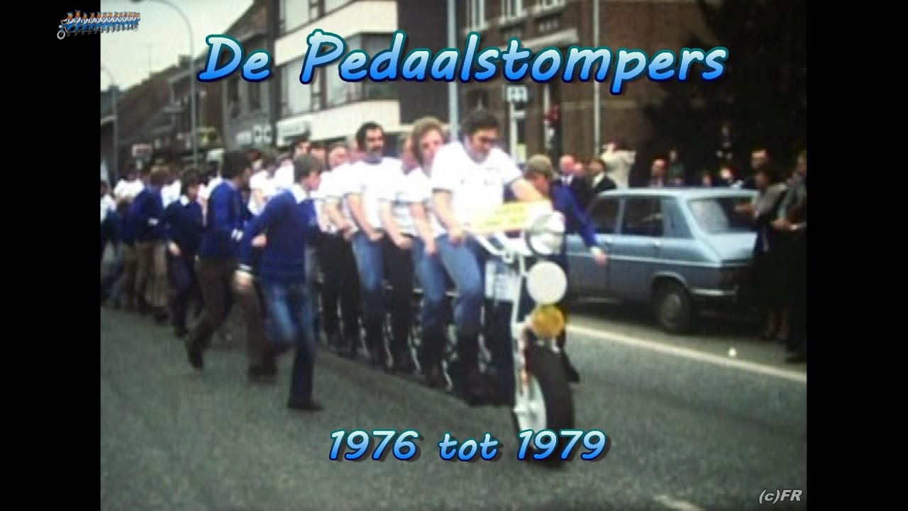 De Pedaalstompers van Westmalle, de pioniersjaren  1976 tot 1979.