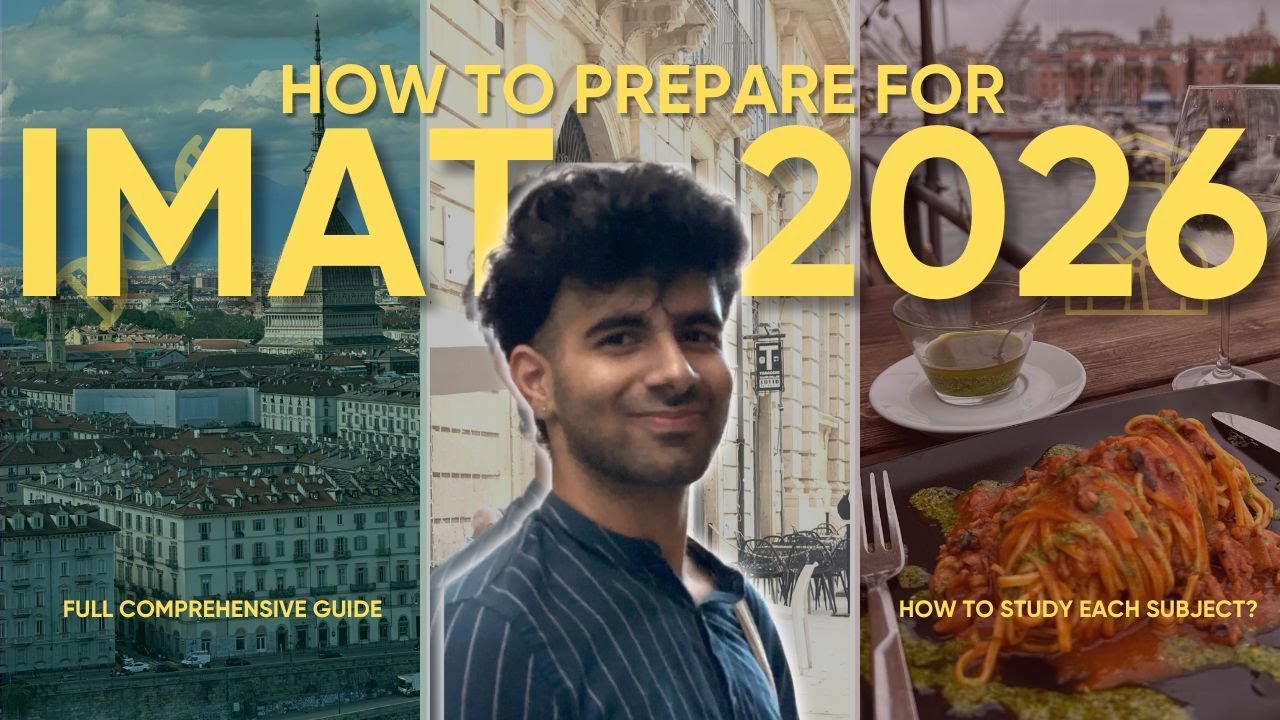 Как подготовиться к IMAT 2026 | Пошаговое объяснение каждого этапа