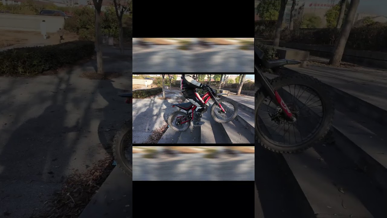 X-PRO 4000W Dirt Bike Drax X | Mastering Stairs Like Never Before!