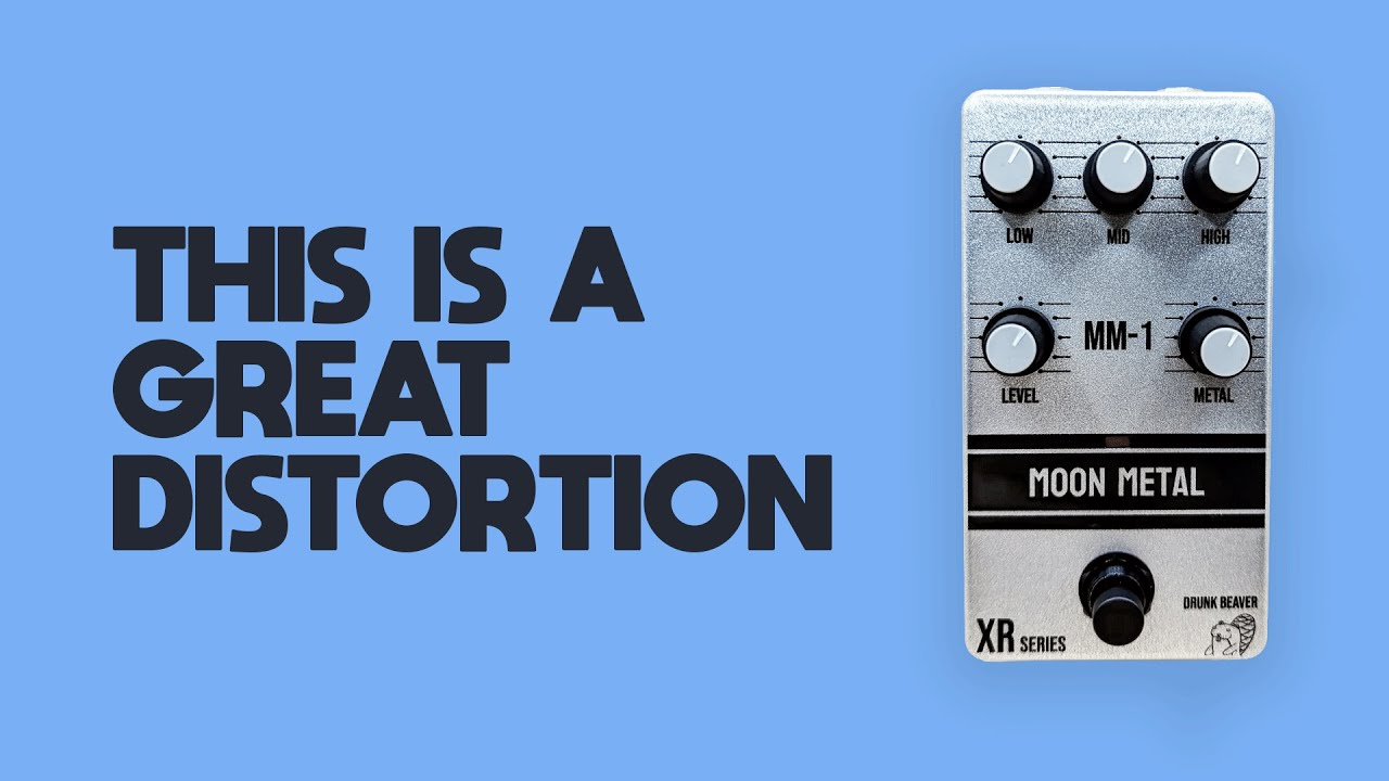 Drunk Beaver MM-1 Moon Metal - unique variation of the Marshall Shred Master