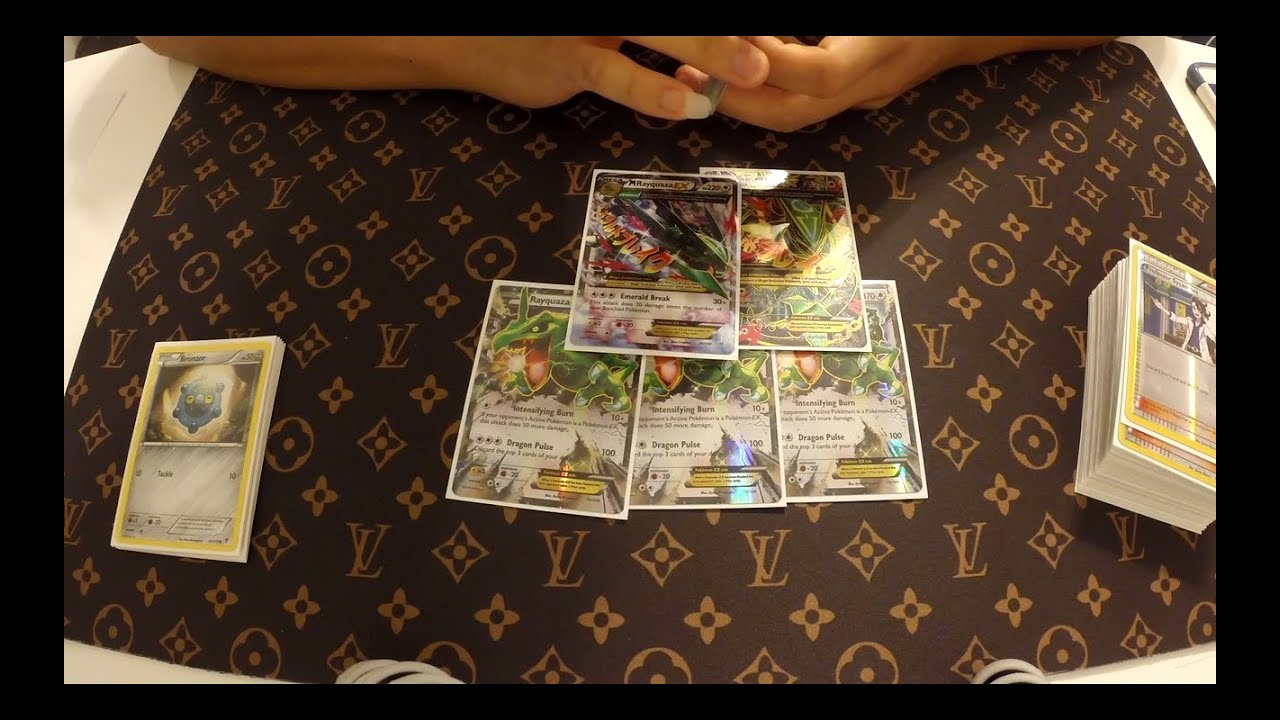 Metal Rayquaza Deck Profile Post Rotation XY On