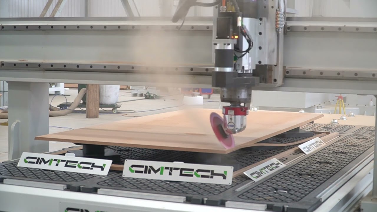 HSD C Axis CNC Router with HSD Spindle
