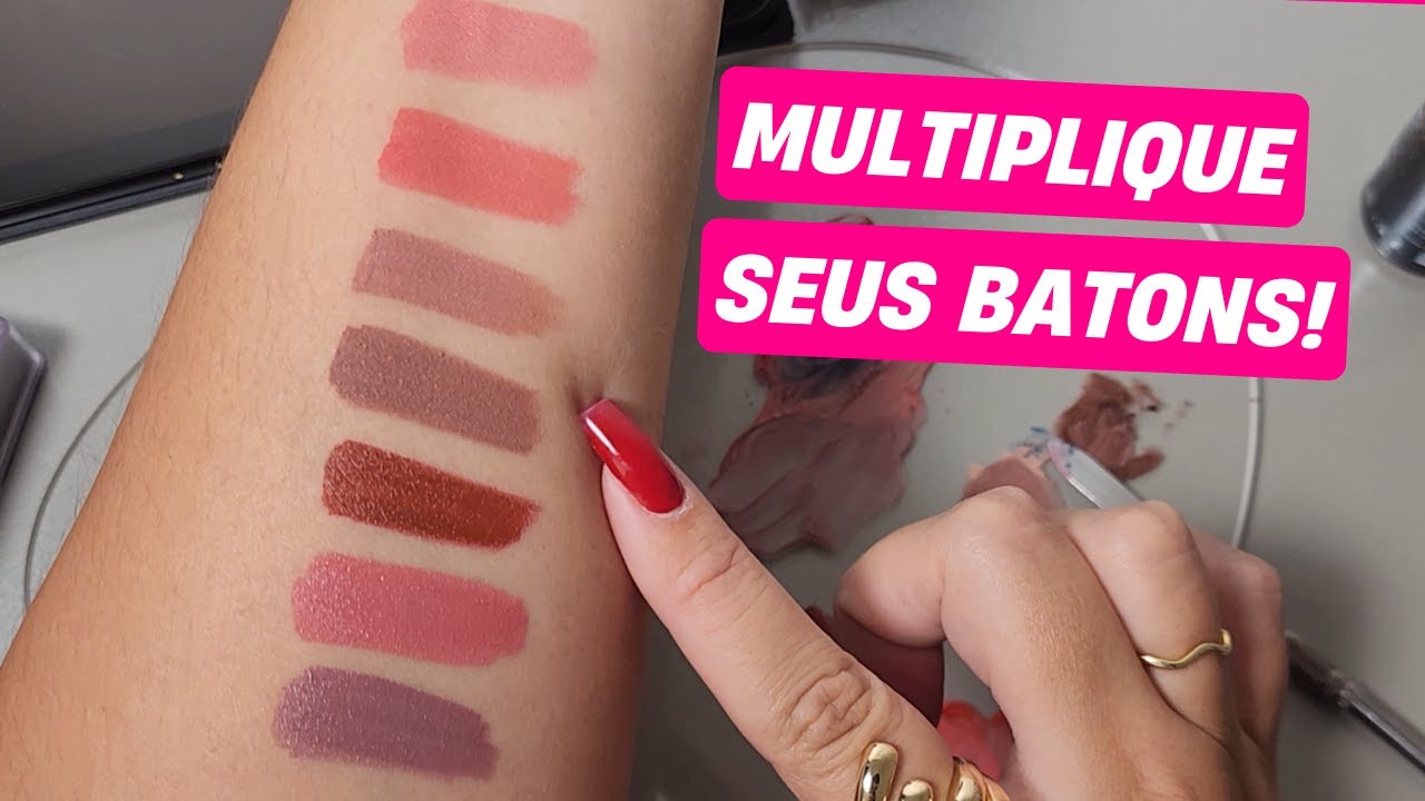 MULTIPLIQUE SEUS BATONS E ECONOMIZE NAS SUAS COMPRAS   COLORIMETRIA NA MAQUIAGEM