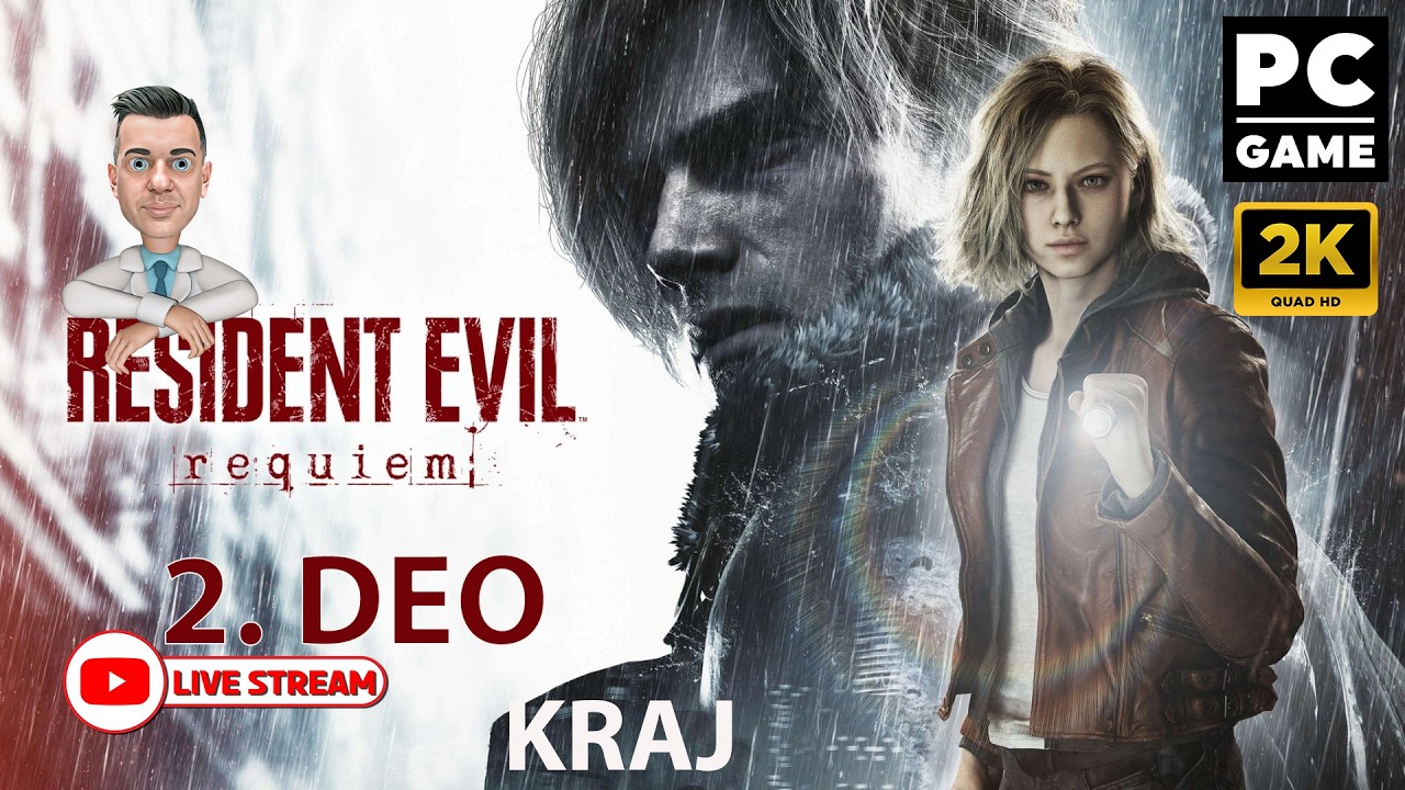 ☣️ RESIDENT EVIL REQUIEM | Da li je Raccoon City zaista mrtav? - 2. DEO - KRAJ LIVE [PC | 2026]