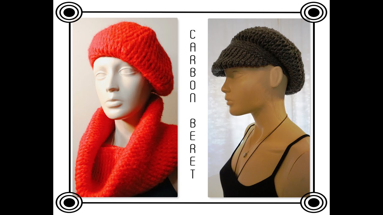 🧶CARBON BERET DLA POCZĄTKUJĄCYCH