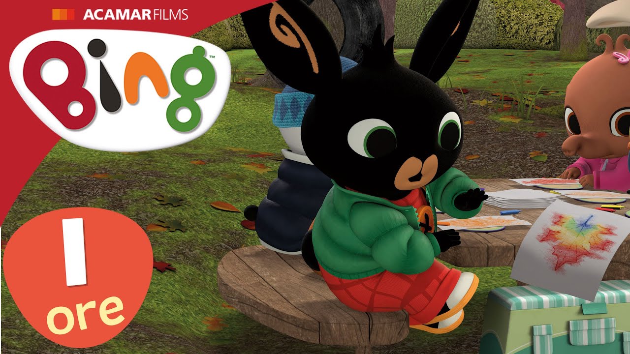 Quadri di foglie, Nicky e ALTRI | 1+ Ore | ⭐Bing: Migliori Episodi ⭐ | Bing Italiano