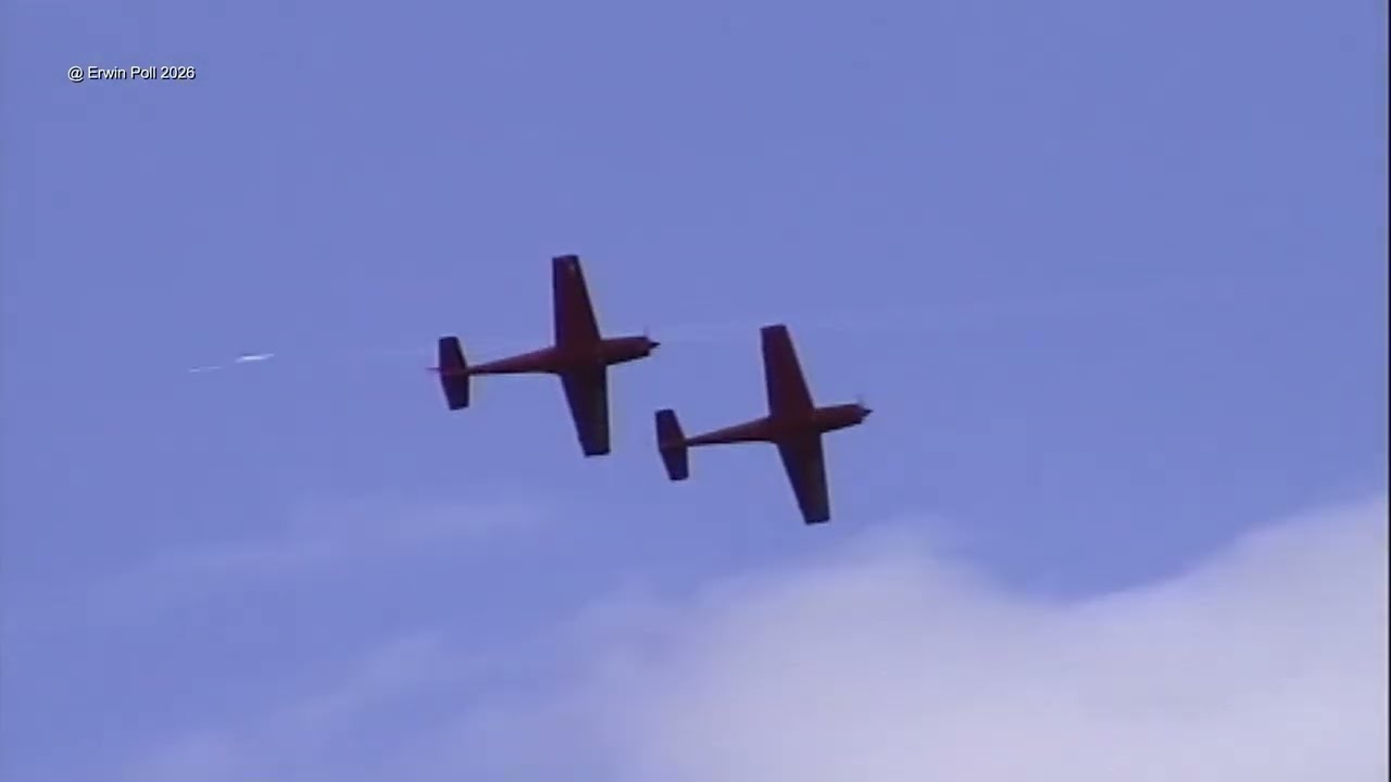 Back In Time Teuge Airport 2003 Ladies Cup Display Red Sensation General Avia F 22C PH MRG & PH-MRC