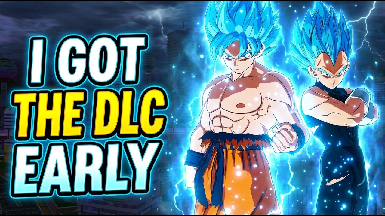 I GOT THE SPARKING ZERO DLC EARLY...kind of