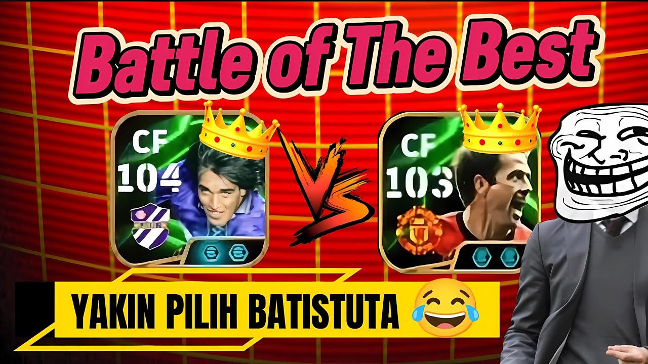Untuk Meta Formasi Sekarang, mana yang Terbaik 🔥BATISTUTA VS OWEN ‼️ Efootball