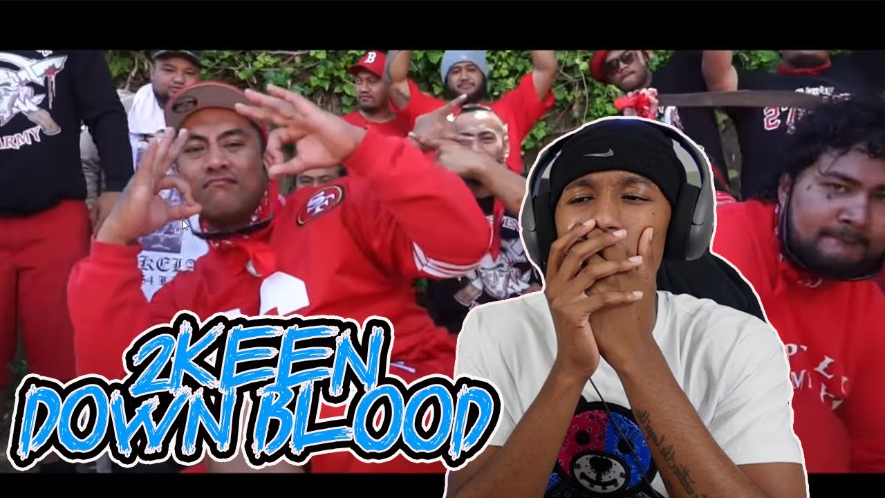 AMERICAN REACTS TO 2KEEN - IM DOWN BLOOD REMIX
