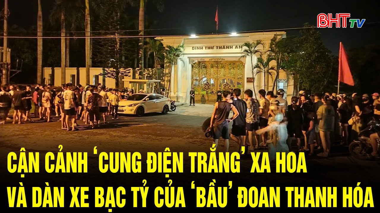 Cận cảnh ‘cung điện trắng’ xa hoa và dàn xe bạc tỷ của ‘bầu’ Đoan Thanh Hóa