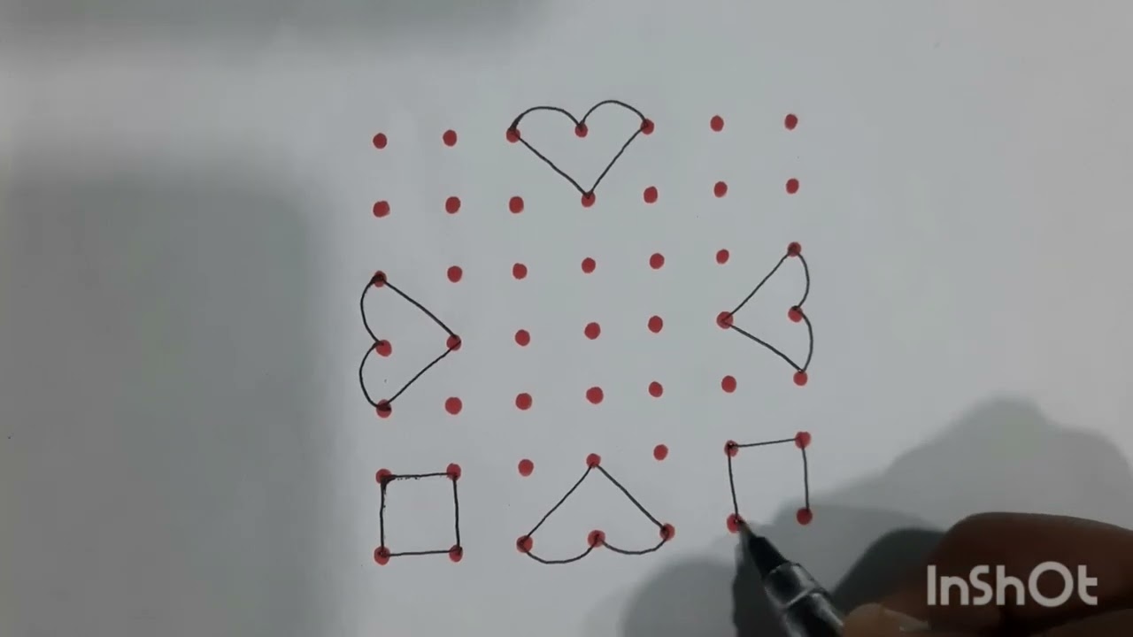 7*7 chukkala muggulu | Daily purpose rangoli desgins | simple rangoli | kolam desgins | kolam