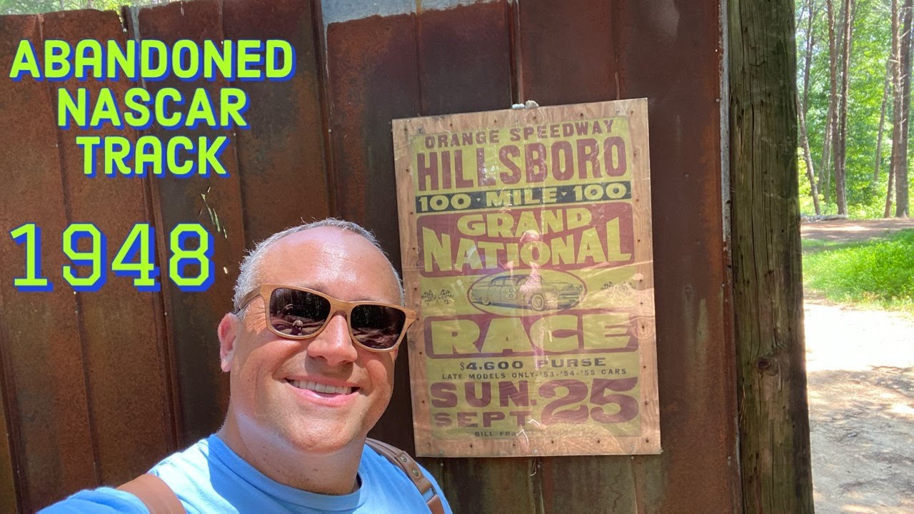 Abandoned NASCAR Track is now a walking trail