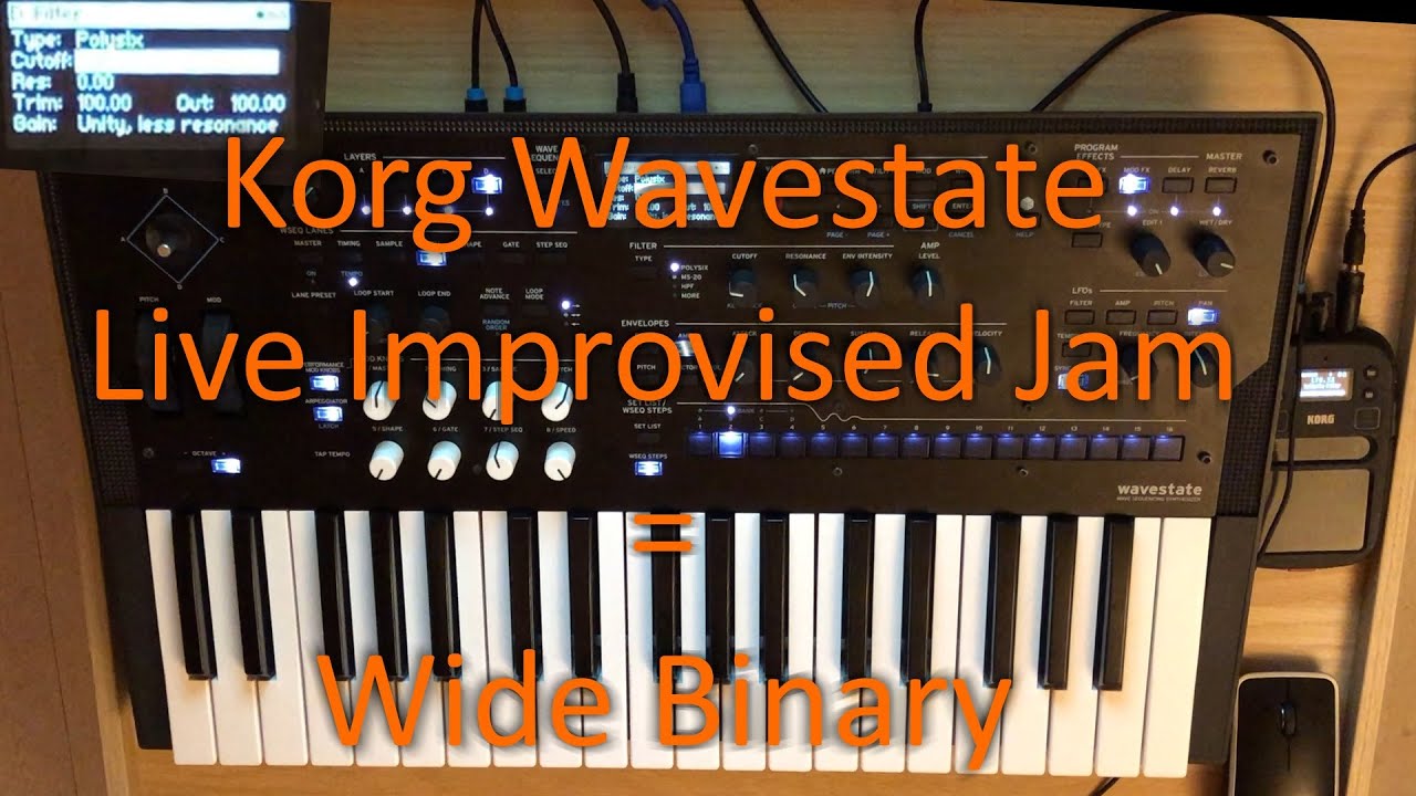 Korg Wavestate Jam - Wide Binary