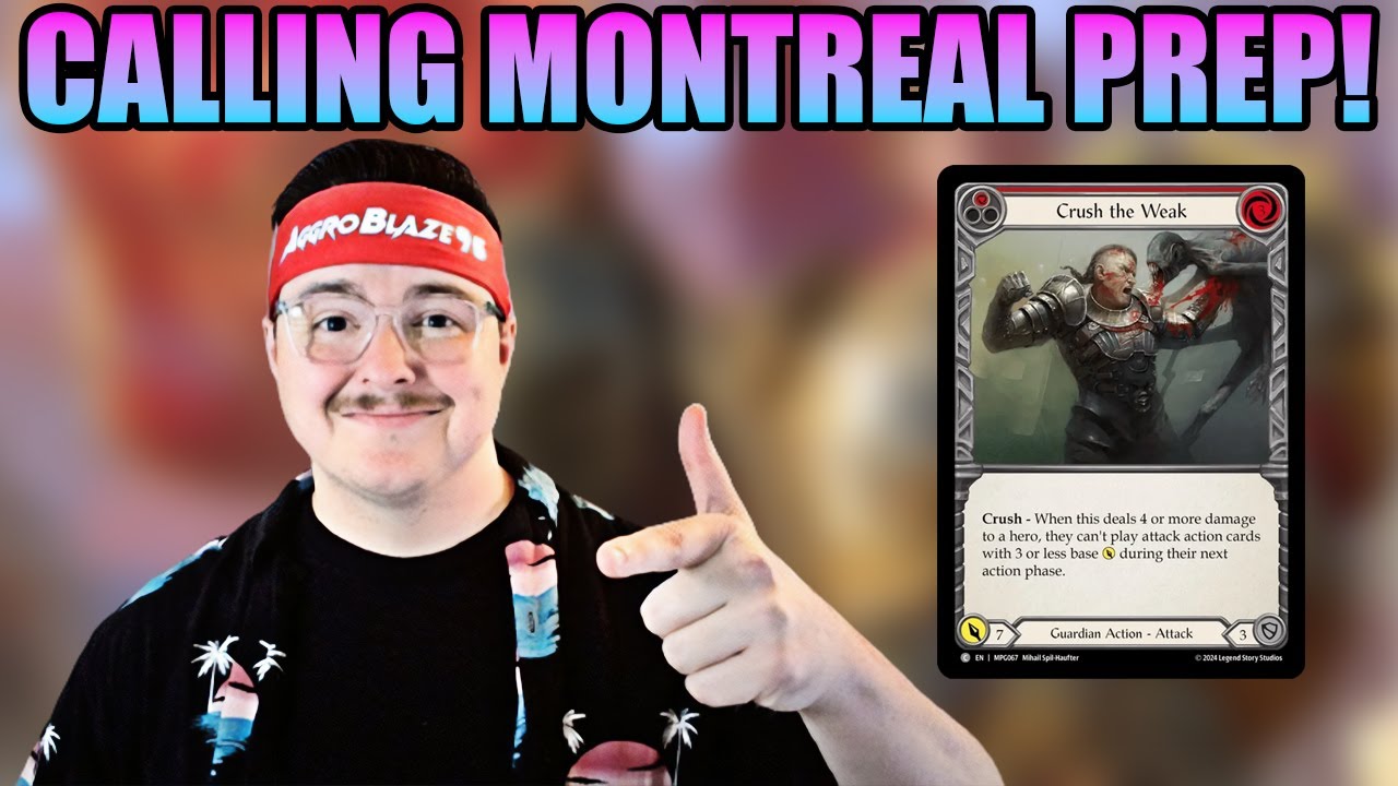 🔴Calling Montreal prep w/Victor | Flesh and Blood TCG | !codex !metafy