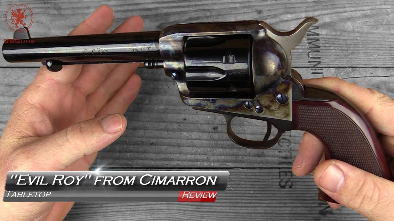 Обзор настольного оружия Evil Roy 1873 Colt from Cimarron
