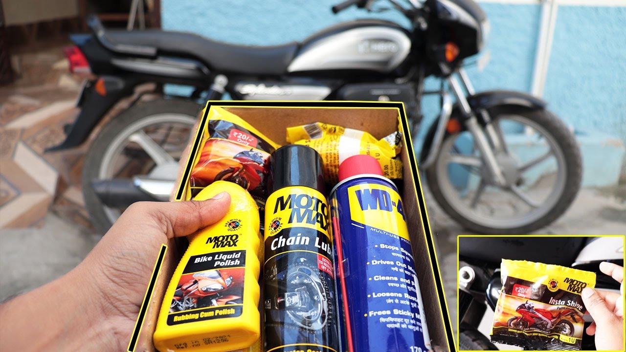 motomax bike grooming & maintenance kit