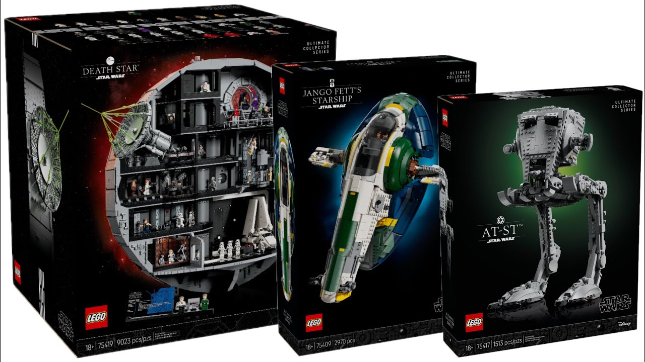 All LEGO Star Wars Ultimate Collector Series Sets 2025 Compilation/Collection Speed Build