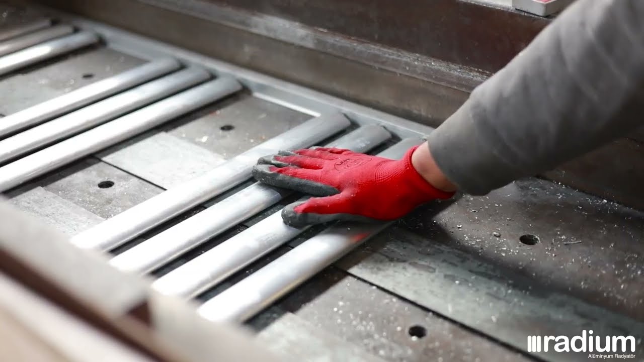 Radium Radyatör Fabrikasında Üretim Aşamaları