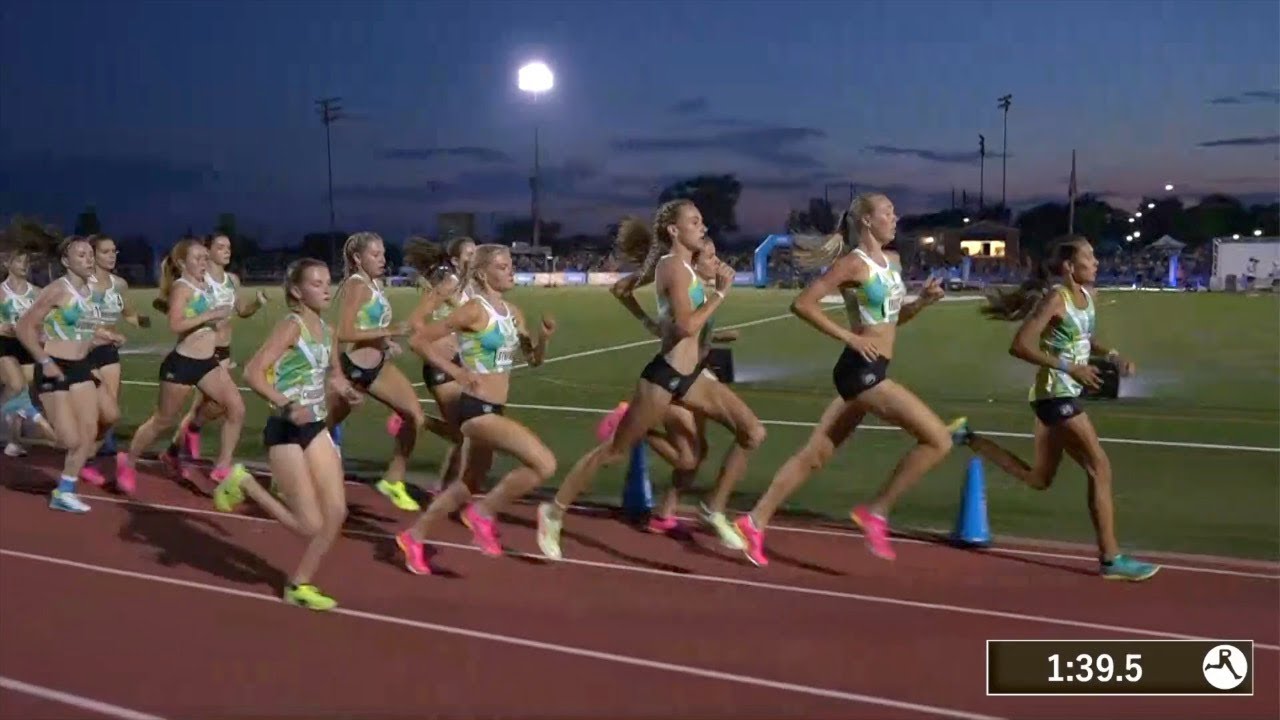 Record Setting Girls Mile at Festival of Miles