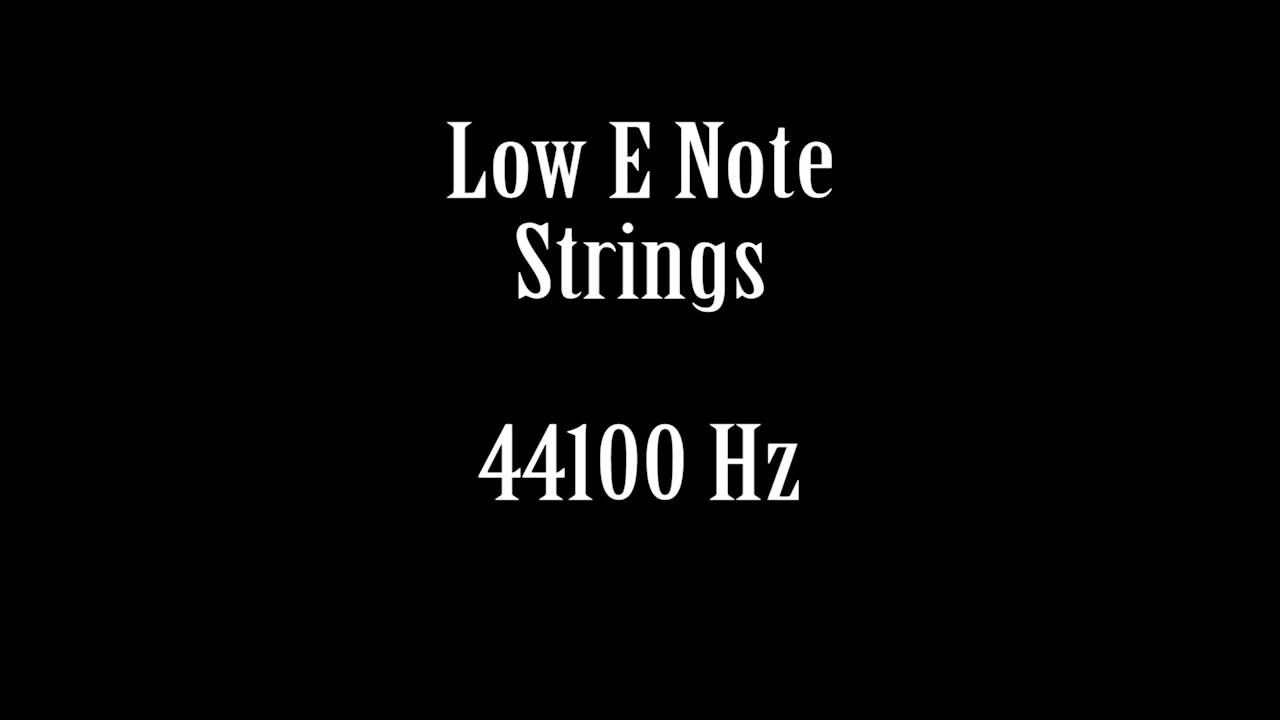 Low E Strings Scary Suspenseful Creepy Horror Soundtrack Sound Effect Free High Quality Sound FX