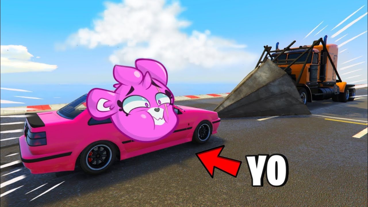 COCHE NOOB vs CAMIÓN PRO 😎 ¡BATALLA ÉPICA DE VEHÍCULOS EN GTA 5! Aquí no hay quien viva GTA 157