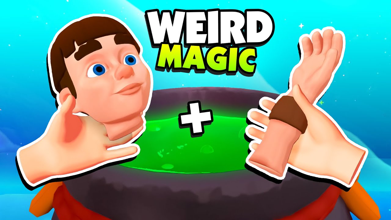 Я смешал самые странные ингредиенты, чтобы создать ВОЛШЕБСТВО в VR! - King of Magic VR