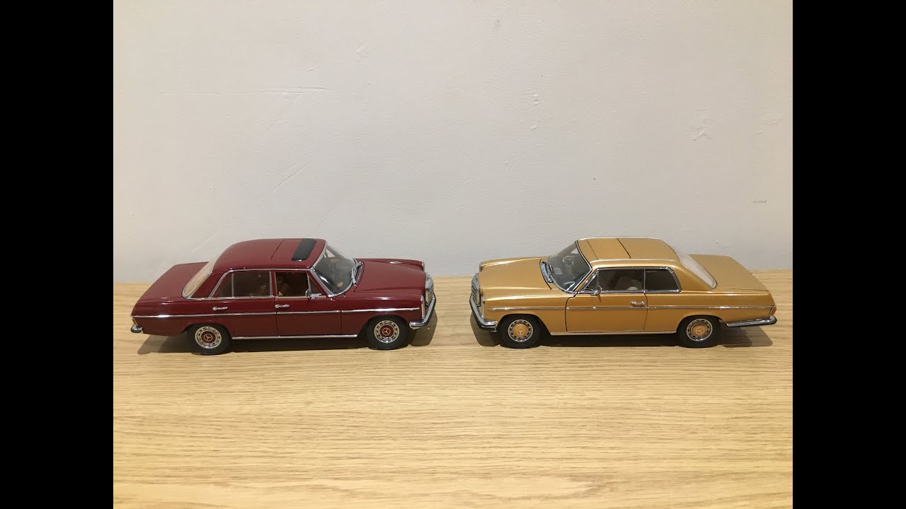 1:18 Sunstar Platinum Mercedes W114/115