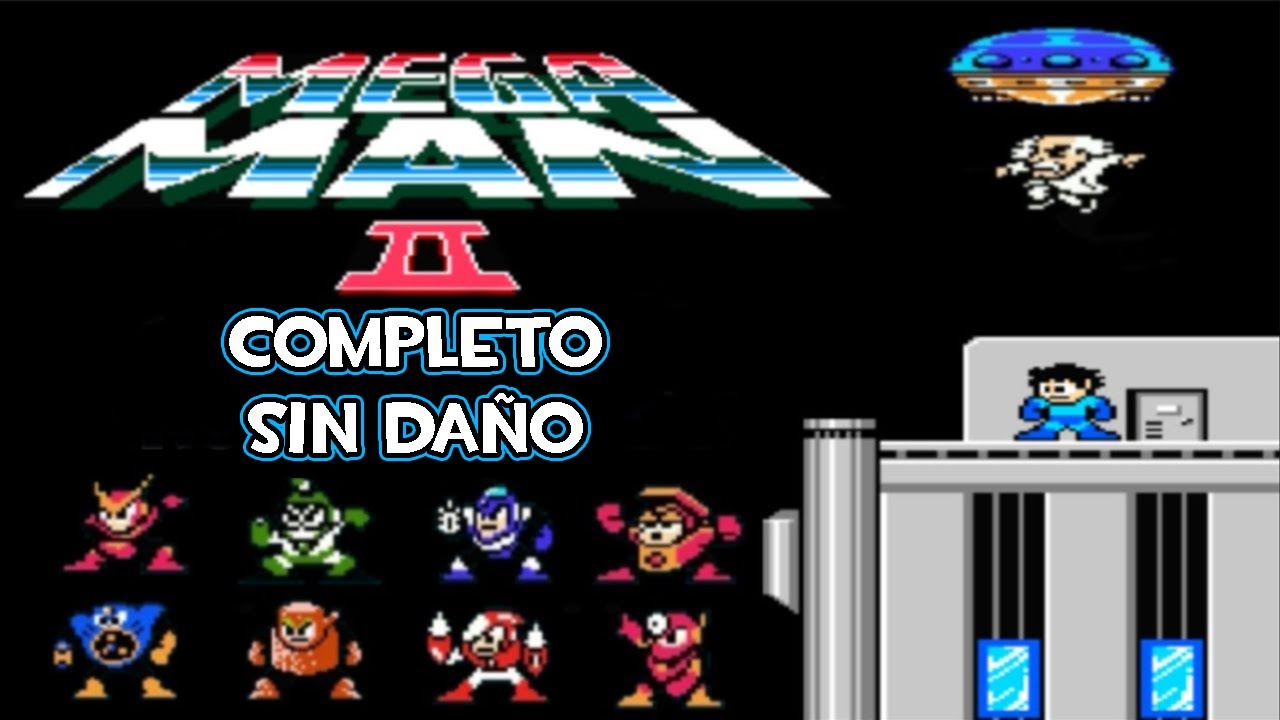 Megaman 2 (NES) - Completo (Sin Da&ntilde;o) (2016)