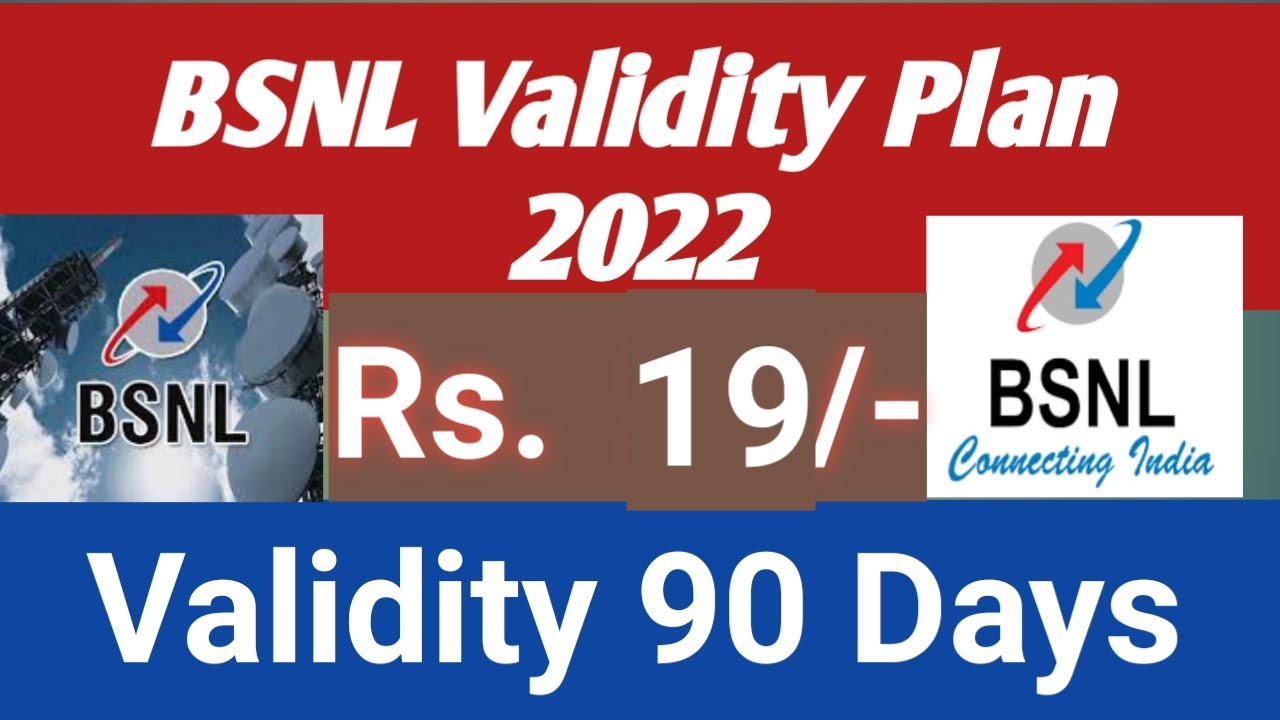Validity Recharge Plans 2022 || BSNL Validity Kaise Badhaye || BSNL Validity