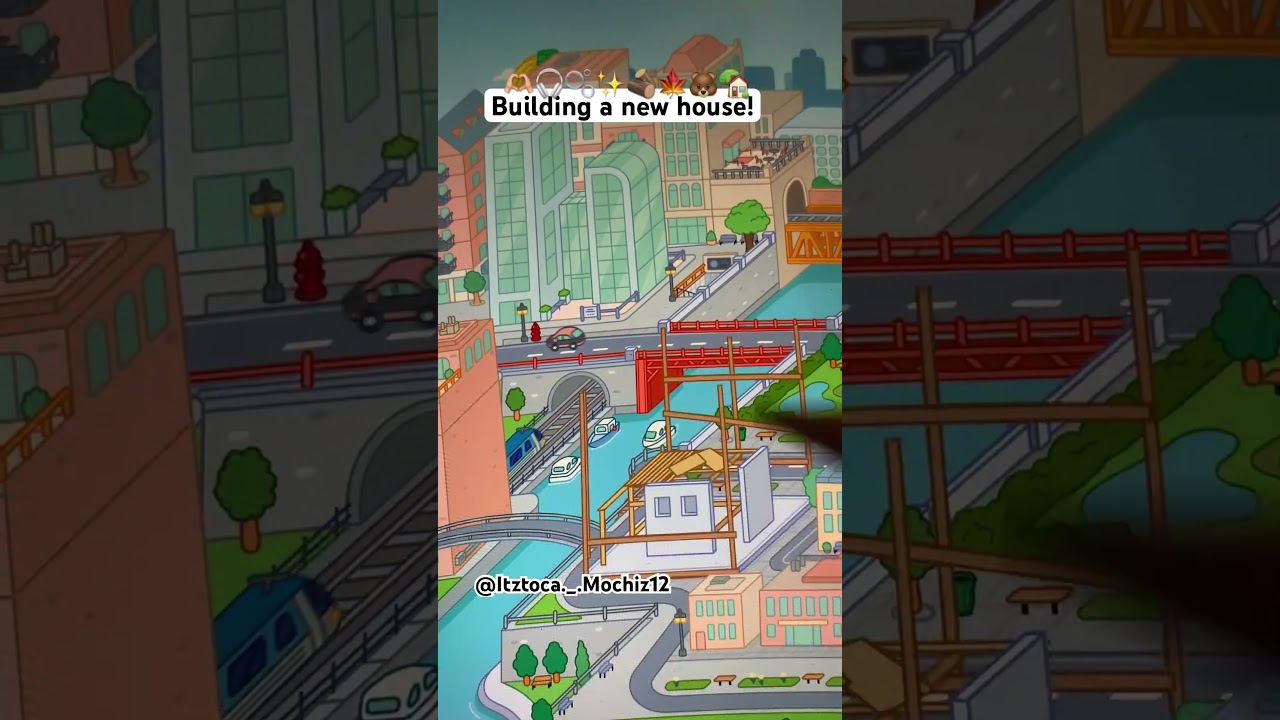 Building a new house! #tocaboca #tocabocalifeworld #fypシ゚ #educationalgames