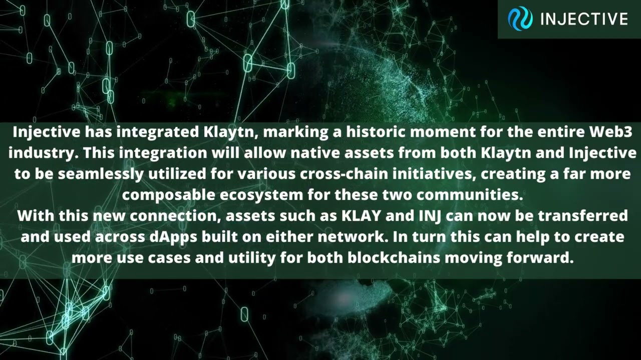 Injective integration with klaytn