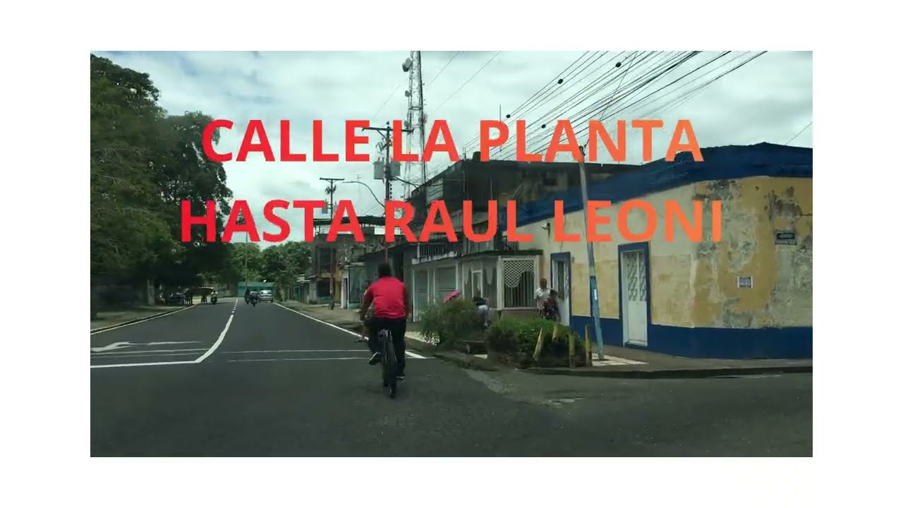 DESDE CALLE LA PLANTA HASTA RAUL LEONI, TUCUPITA DELTA AMACURO