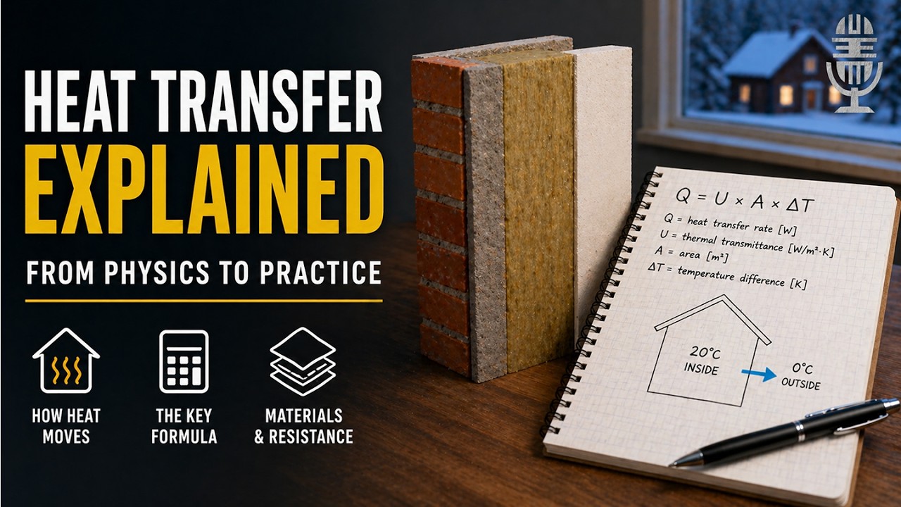 Heat Transfer in Buildings: From First Principles to Practice