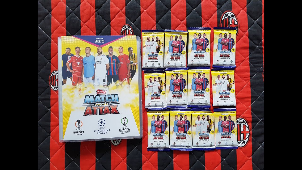 HIT!!! TOPPS MATCH ATTAX 2022/23 - OMÓWIENIE NOWEJ KOLEKCJI - PREZENTACJA ALBUMU + UNBOXING SASZETEK